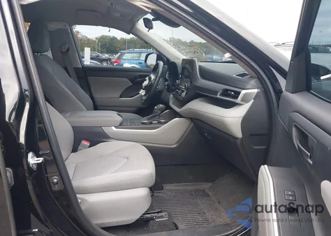 2024 Toyota Highlander Le из США, поврежденный, VIN 5TDKDRBH3RS536164